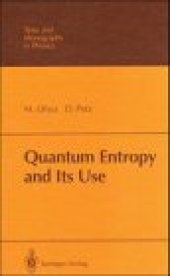 book Quantum Entropy and Its Use