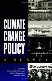 book Climate Change Policy: A Survey