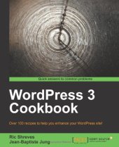 book WordPress 3 Cookbook