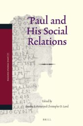 book Paul and His Social Relations