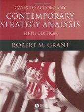 book Contemporary Strategy Analysis, Cases