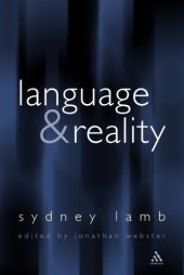 book Language and Reality: Selected Writings of Sydney Lamb