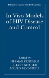 book In vivo Models of HIV Disease and Control