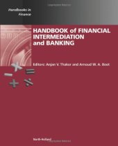 book Handbook of Financial Intermediation and Banking