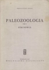 book Paleozoologia Tom 2 - Strunowce