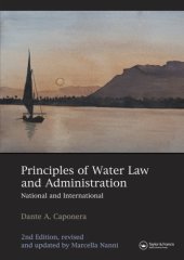 book Principles of Water Law and Administration: National and International 2nd edition, revised and updated by Marcella Nanni