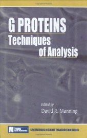 book G ProteinsTechniques of Analysis