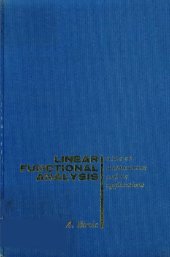 book Linear functional analysis.