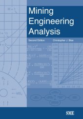 book Mining engineering analysis