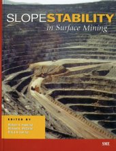 book Slope stability in surface mining