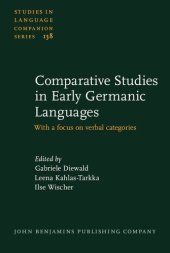 book Comparative Studies in Early Germanic Languages: With a Focus on Verbal Categories