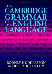 book The Cambridge Grammar of the English Language