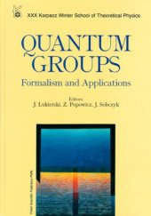 book Quantum groups. Formalism and applications