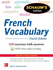 book Schaum's Outline of French Vocabulary