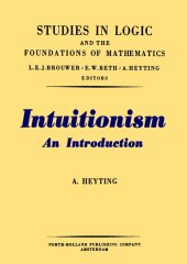 book Intuitionism: An Introduction