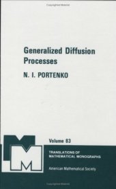 book Generalized Diffusion Processes