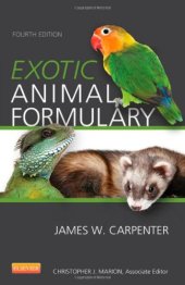 book Exotic Animal Formulary, 4e