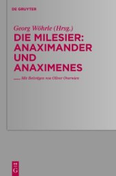 book Die Milesier: Anaximander und Anaximenes