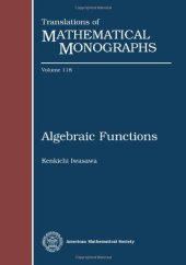 book Algebraic Functions