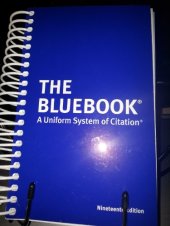 book The Bluebook: A Uniform System of Citation