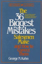 book The 36 Biggest Mistakes Salesmen Make and How to Correct Them