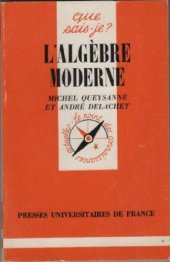 book L'algèbre moderne