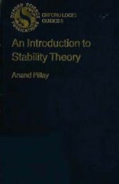 book An Introduction to Stability Theory