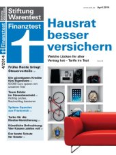 book Stiftung Warentest Finanztest 04-2014