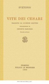 book Vite dei Cesari