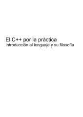 book El C++ por la práctica. El lenguaje y su filosofía