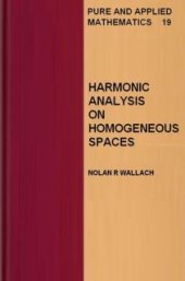 book Harmonic analysis on homogeneous spaces