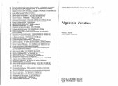 book Algebraic Varieties