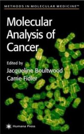 book Molecular Analysis Of Cancer