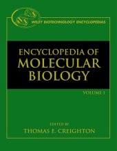 book The Encyclopedia Of Molecular Biology