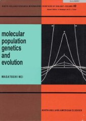 book Molecular population genetics and evolution 