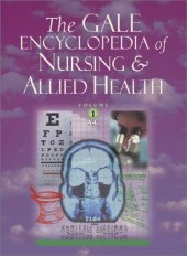 book The Gale Encyclopedia of Nursing and Allied Health 