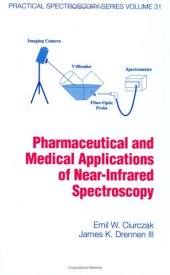 book Pharmaceutical and Medical Applications of Near-Infrared Spectroscopy 