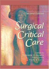 book Surgical Critical Care, Second Edition