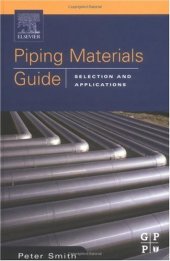 book Piping materials selection and applications