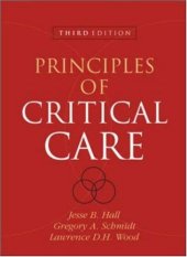 book Principles of Critical Care Hall