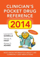 book Clinicians Pocket Drug Reference 2014