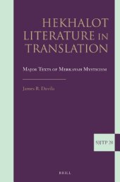 book Hekhalot Literature in Translation: Major Texts of Merkavah Mysticism