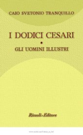 book I dodici Cesari e Gli uomini illustri