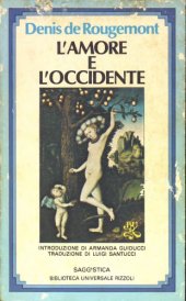 book L'amore e l'occidente