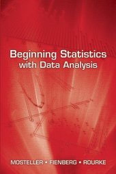 book Beginning Statistics with Data Analysis