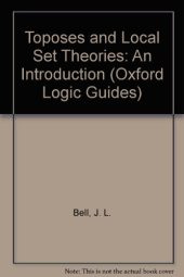 book Toposes and Local Set Theories: An Introduction