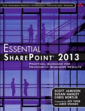 book Essential SharePoint® 2013: Practical Guidance for Meaningful Business Results