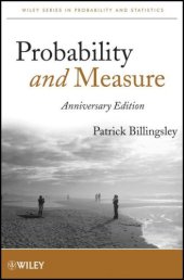 book Probability and Measure