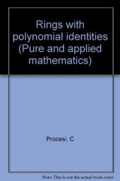 book Rings with polynomial identities