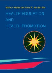 book Health Education And Health Promotion